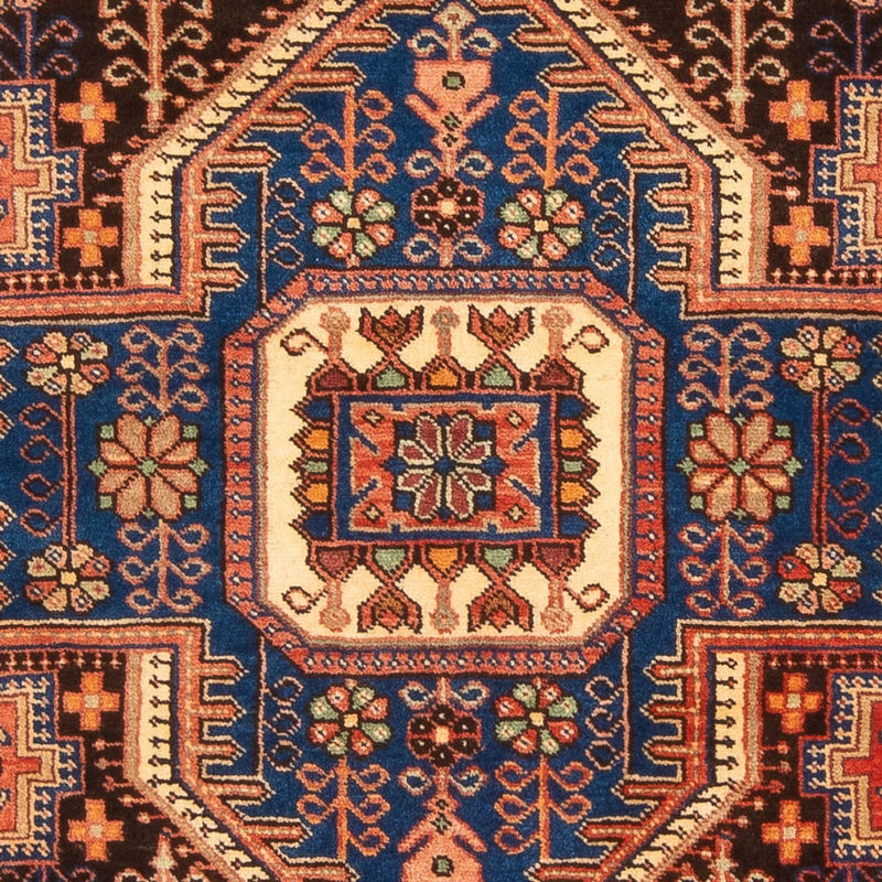 Perski dywan - Nomadyczny - 202 x 140 cm - ciemnoniebieski