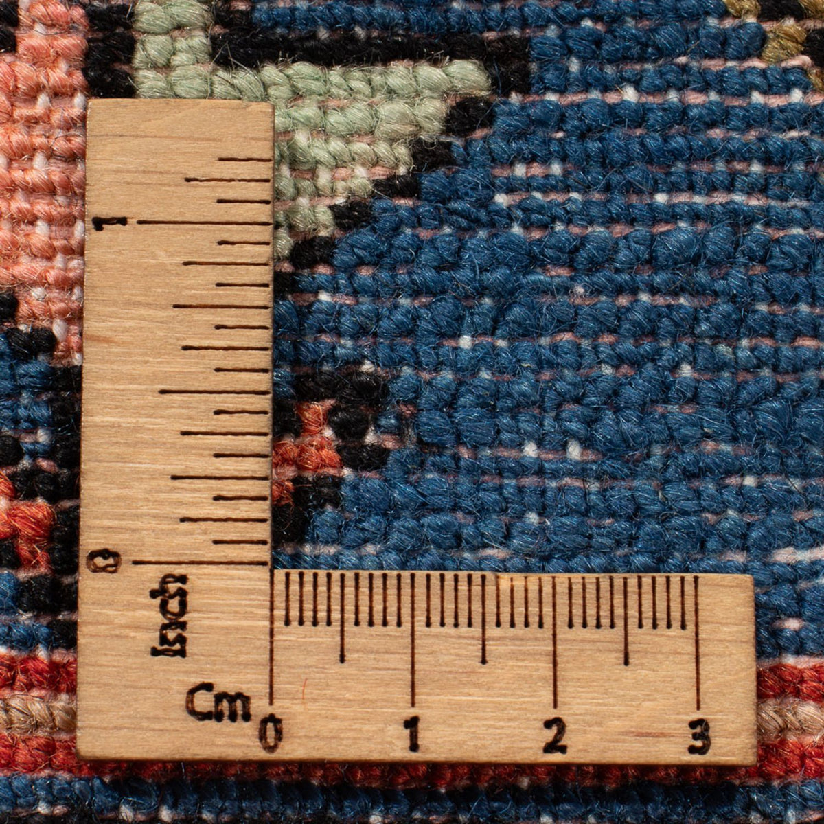 Perski dywan - Nomadyczny - 200 x 138 cm - niebieski