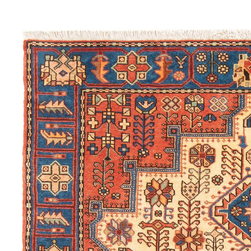 Perski dywan - Nomadyczny - 195 x 138 cm - niebieski