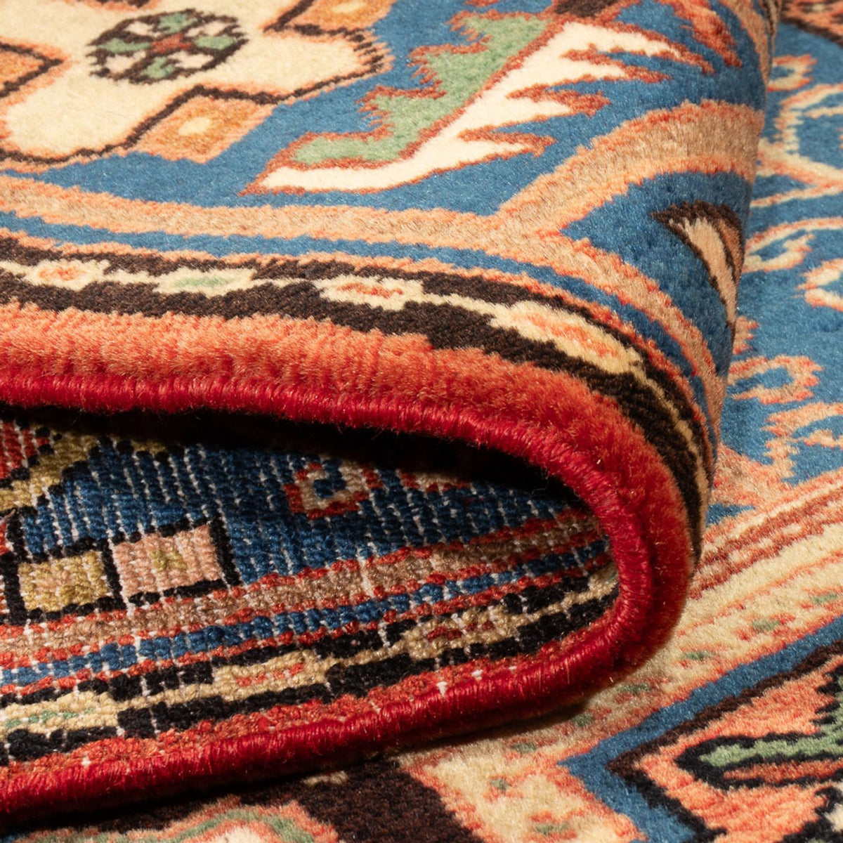 Perski dywan - Nomadyczny - 200 x 140 cm - niebieski