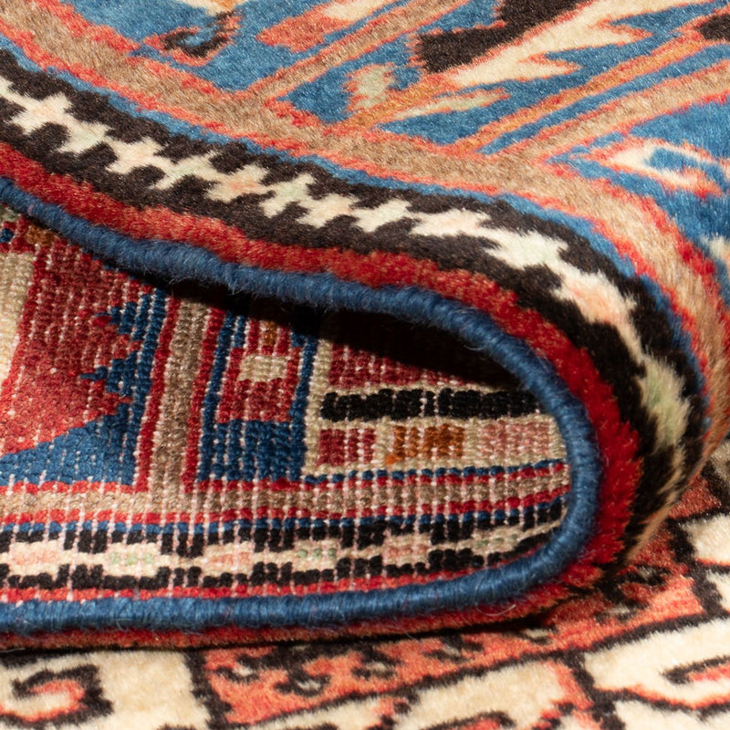 Perski dywan - Nomadyczny - 194 x 135 cm - niebieski