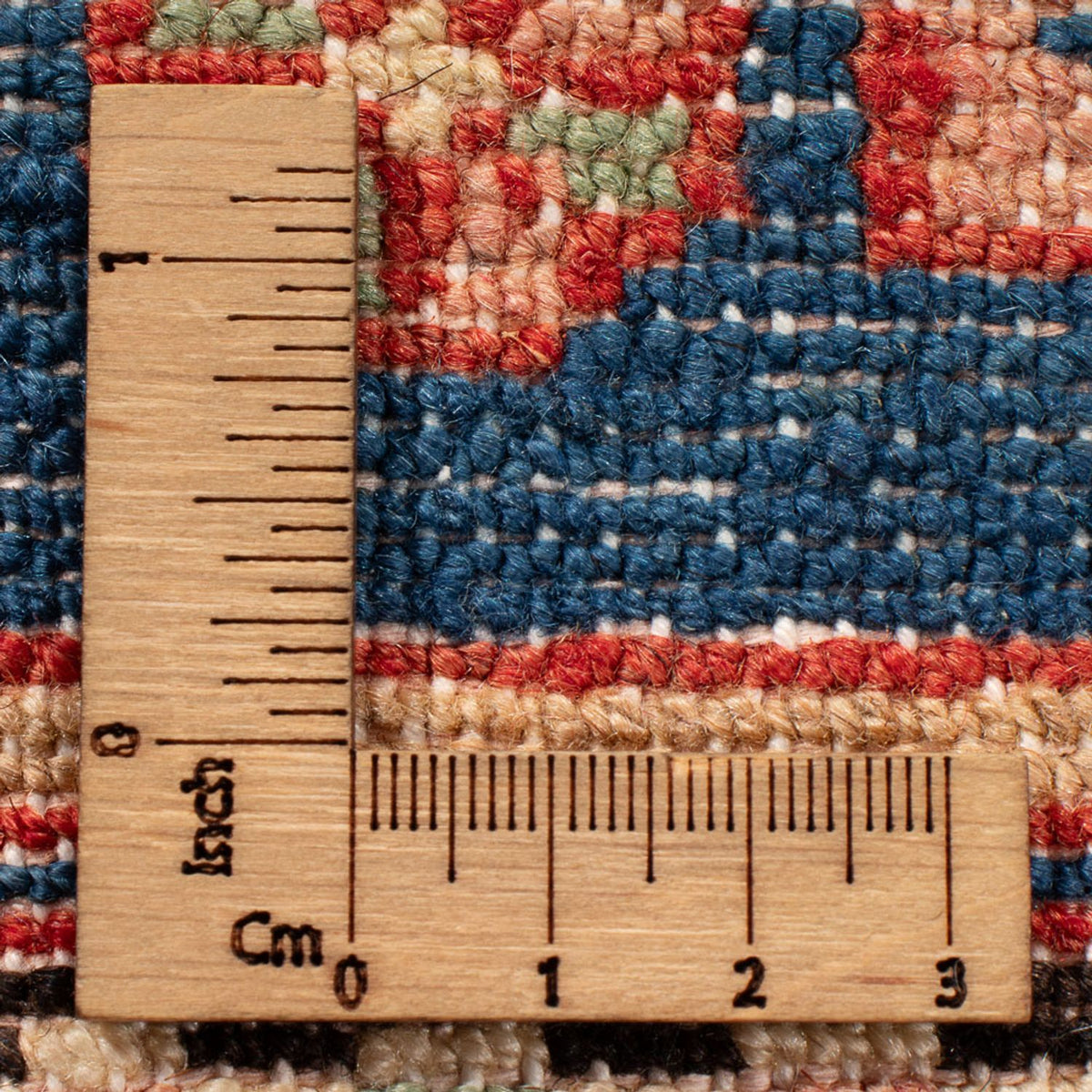 Perski dywan - Nomadyczny - 202 x 143 cm - czerwony