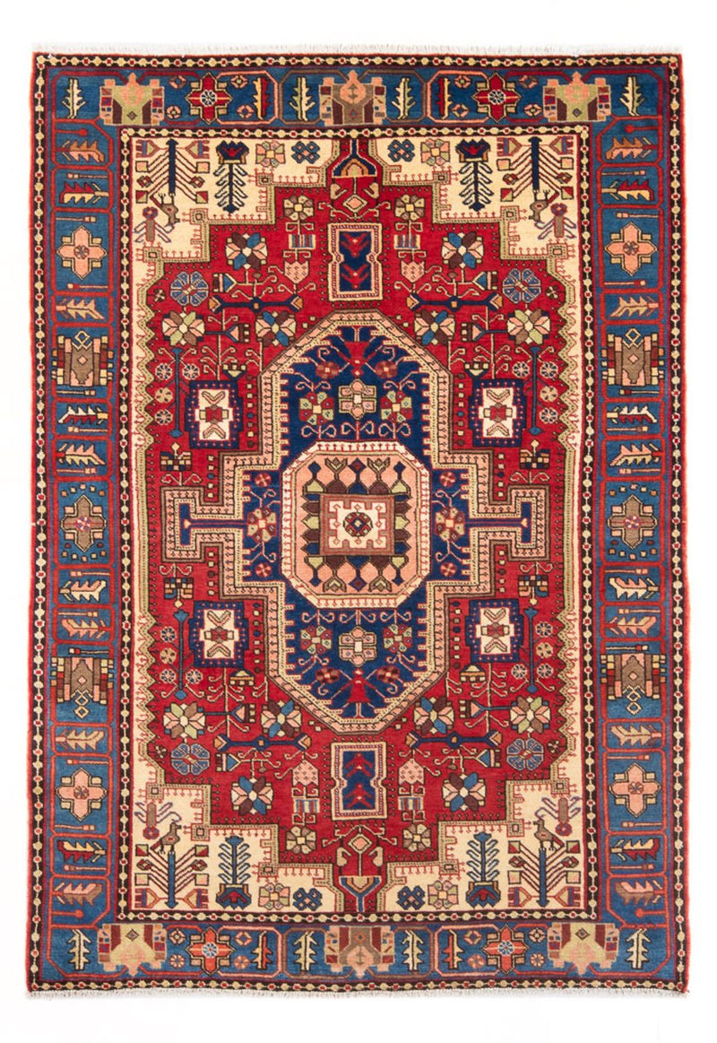 Perski dywan - Nomadyczny - 196 x 147 cm - niebieski