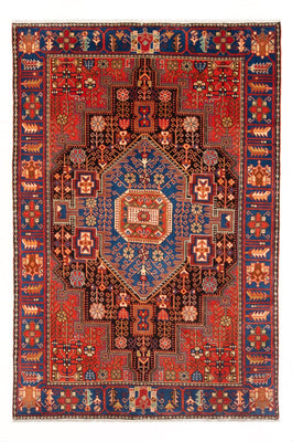 Perski dywan - Nomadyczny - 193 x 136 cm - niebieski