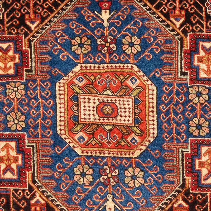 Perski dywan - Nomadyczny - 193 x 136 cm - niebieski