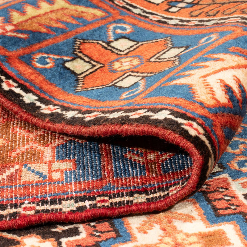 Perski dywan - Nomadyczny - 193 x 136 cm - niebieski