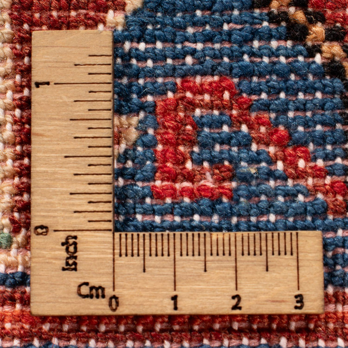 Perski dywan - Nomadyczny - 193 x 136 cm - niebieski