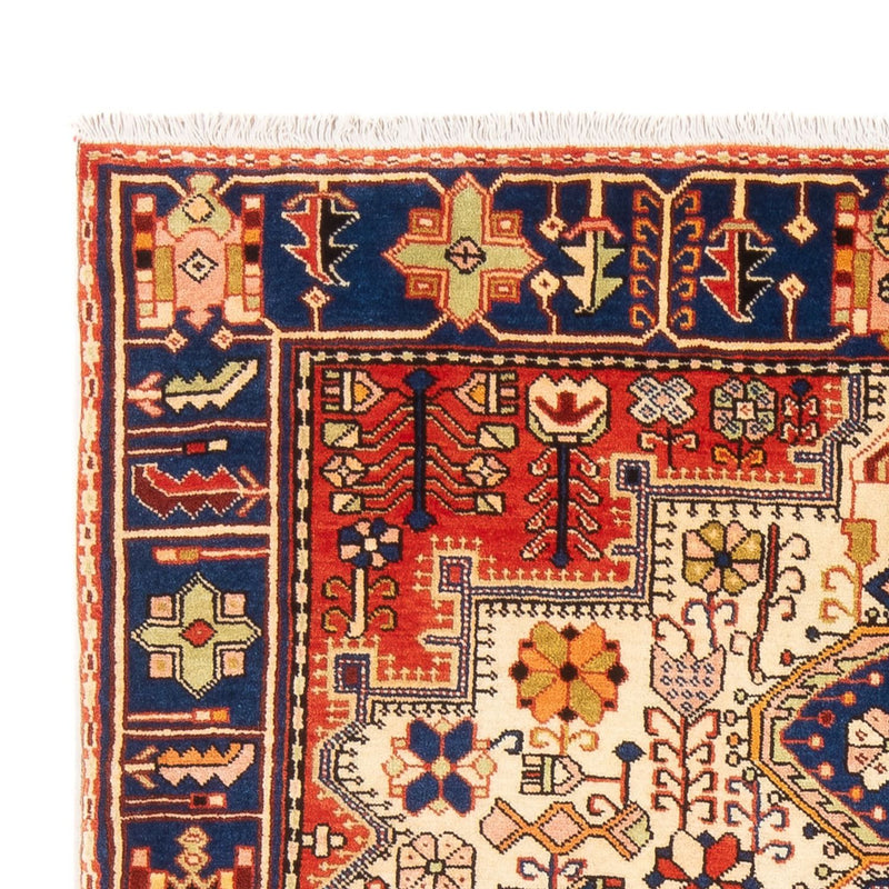 Perski dywan - Nomadyczny - 186 x 136 cm - czerwony