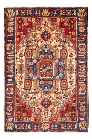 Perski dywan - Nomadyczny - 197 x 145 cm - niebieski