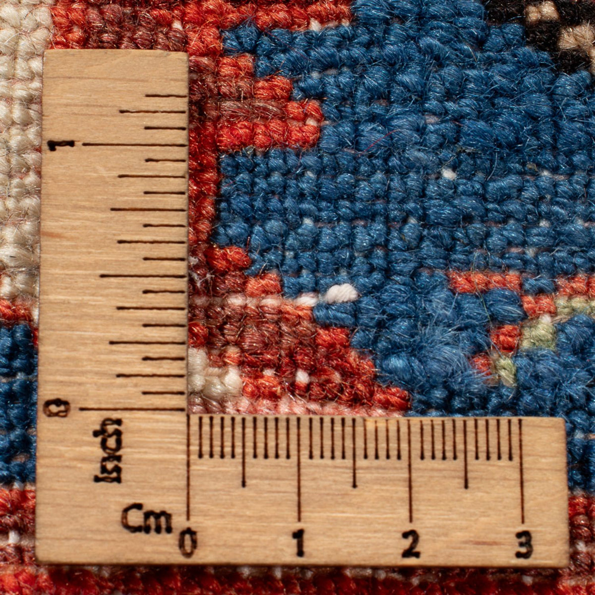 Perski dywan - Nomadyczny - 200 x 145 cm - niebieski