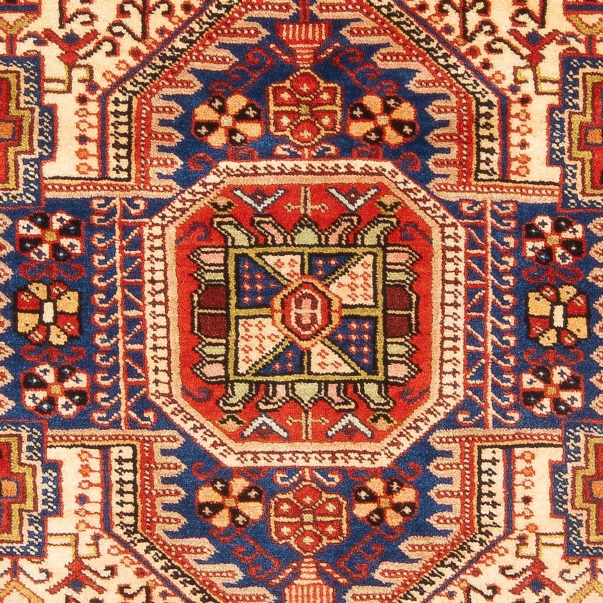 Perski dywan - Nomadyczny - 190 x 142 cm - niebieski