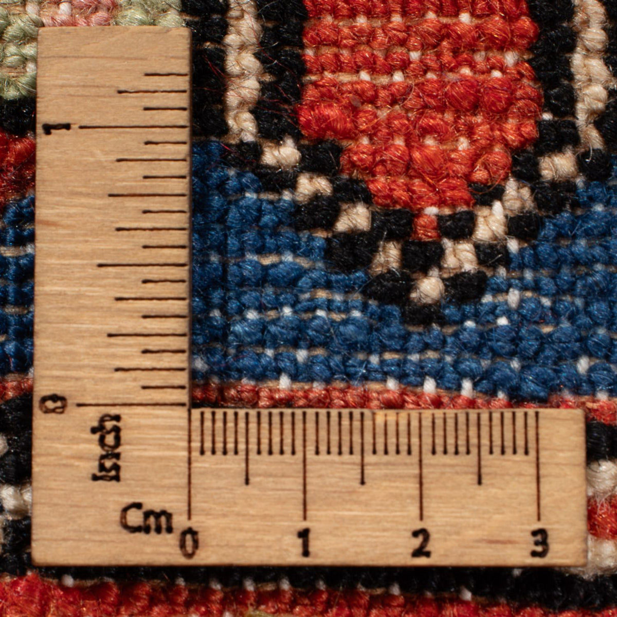 Perski dywan - Nomadyczny - 190 x 142 cm - niebieski