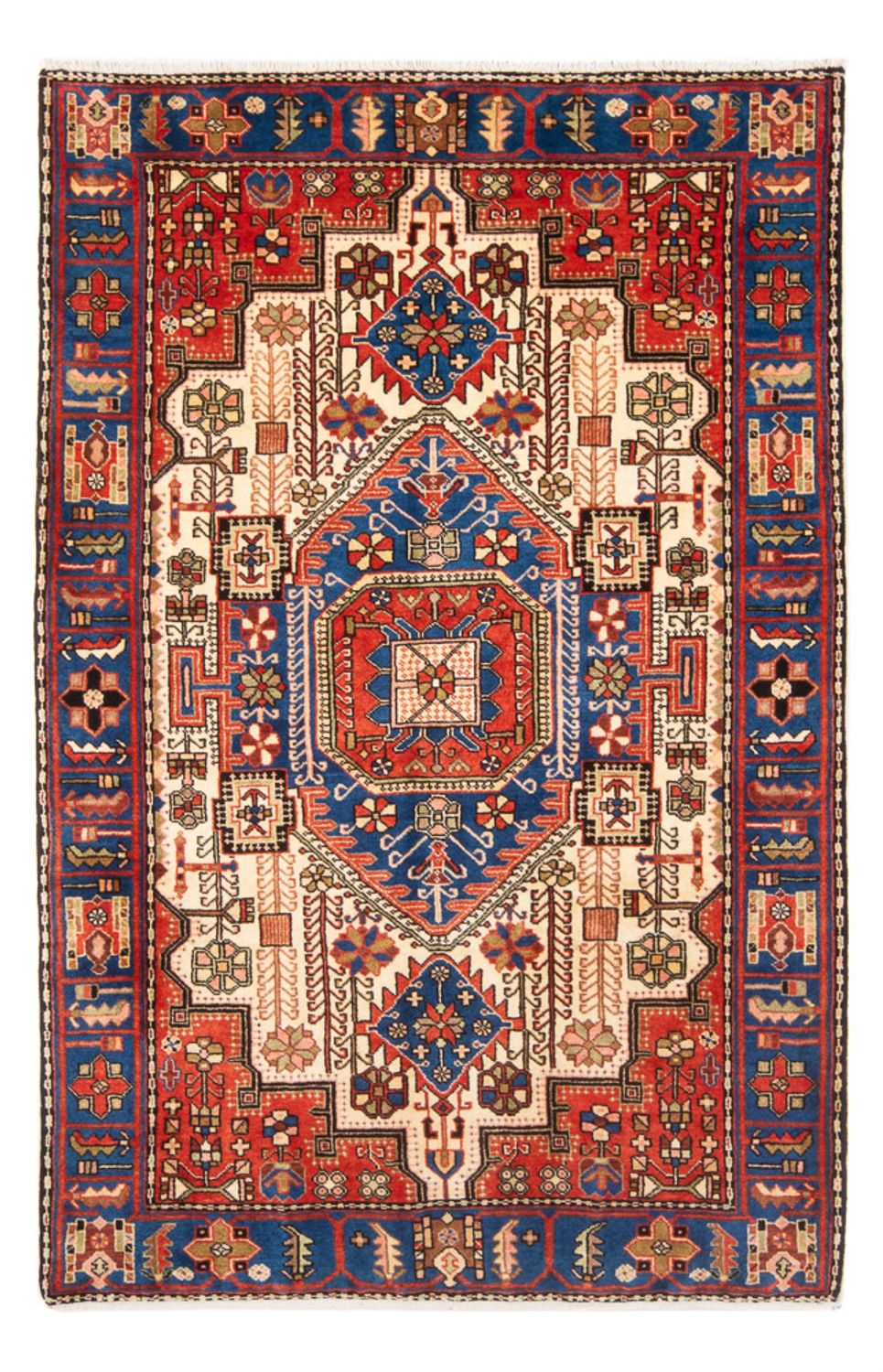 Perski dywan - Nomadyczny - 200 x 136 cm - niebieski