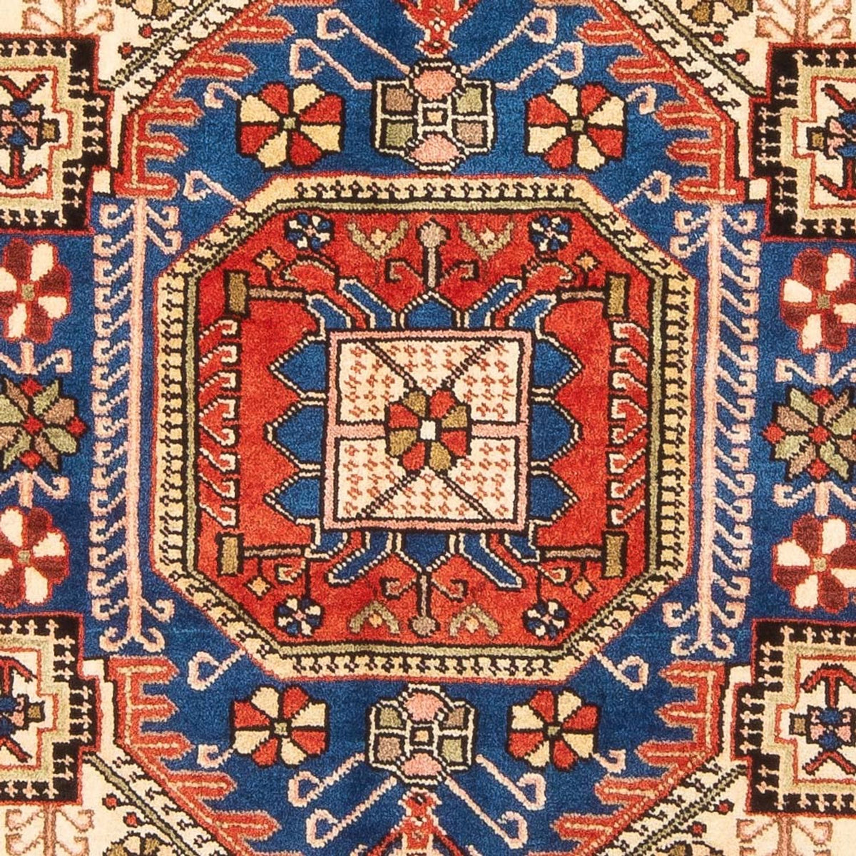 Perski dywan - Nomadyczny - 200 x 136 cm - niebieski