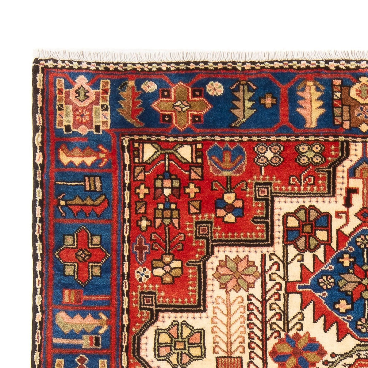 Perski dywan - Nomadyczny - 200 x 136 cm - niebieski