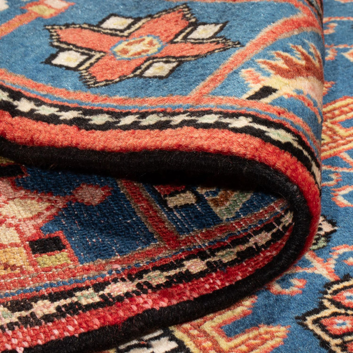 Perski dywan - Nomadyczny - 205 x 138 cm - niebieski