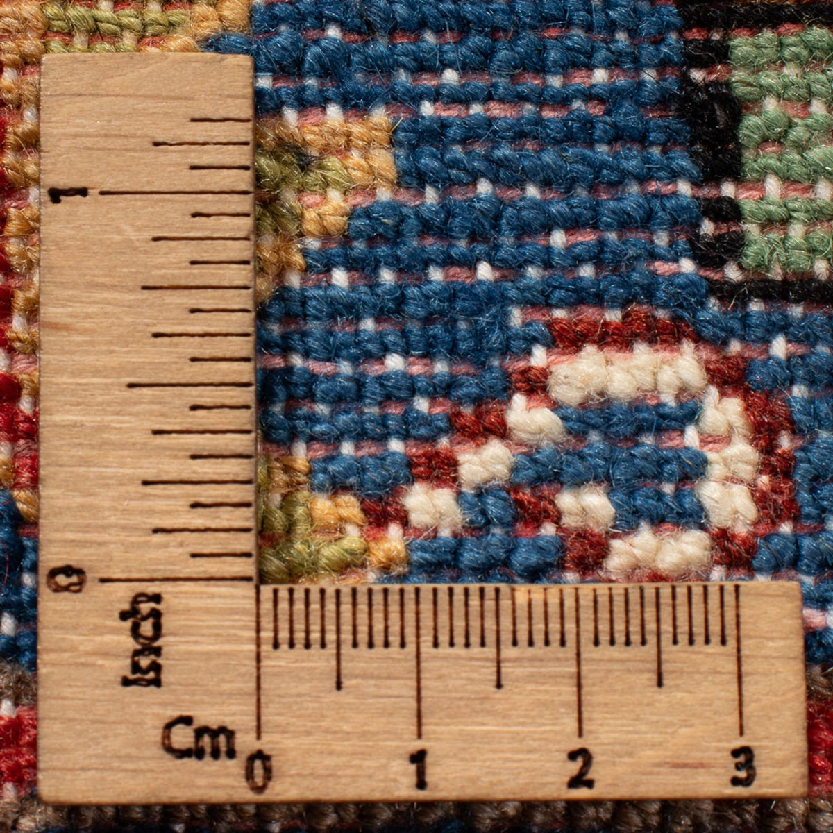 Perski dywan - Nomadyczny - 205 x 138 cm - niebieski