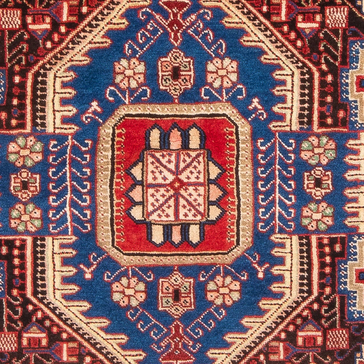 Perski dywan - Nomadyczny - 195 x 140 cm - niebieski