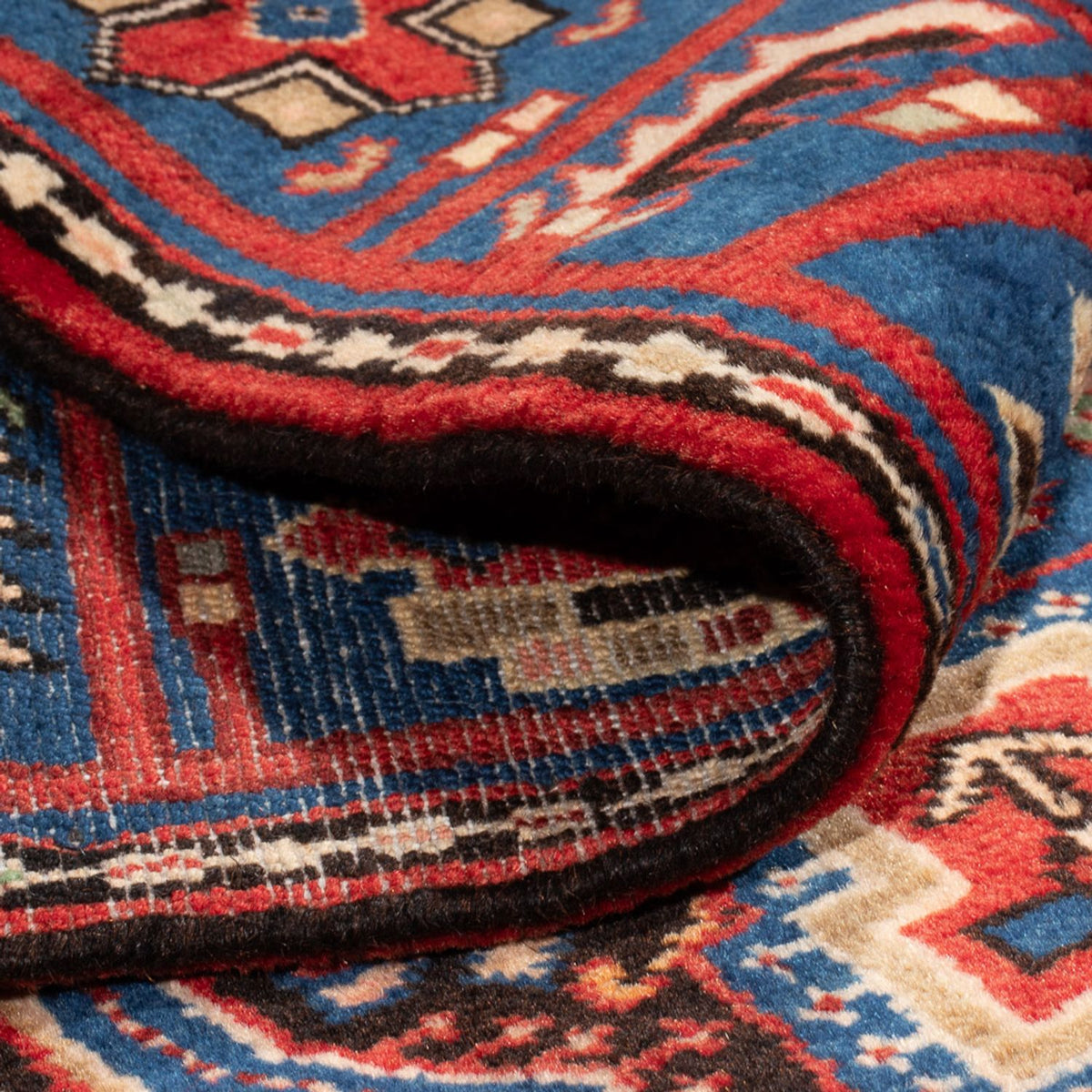 Perski dywan - Nomadyczny - 195 x 140 cm - niebieski