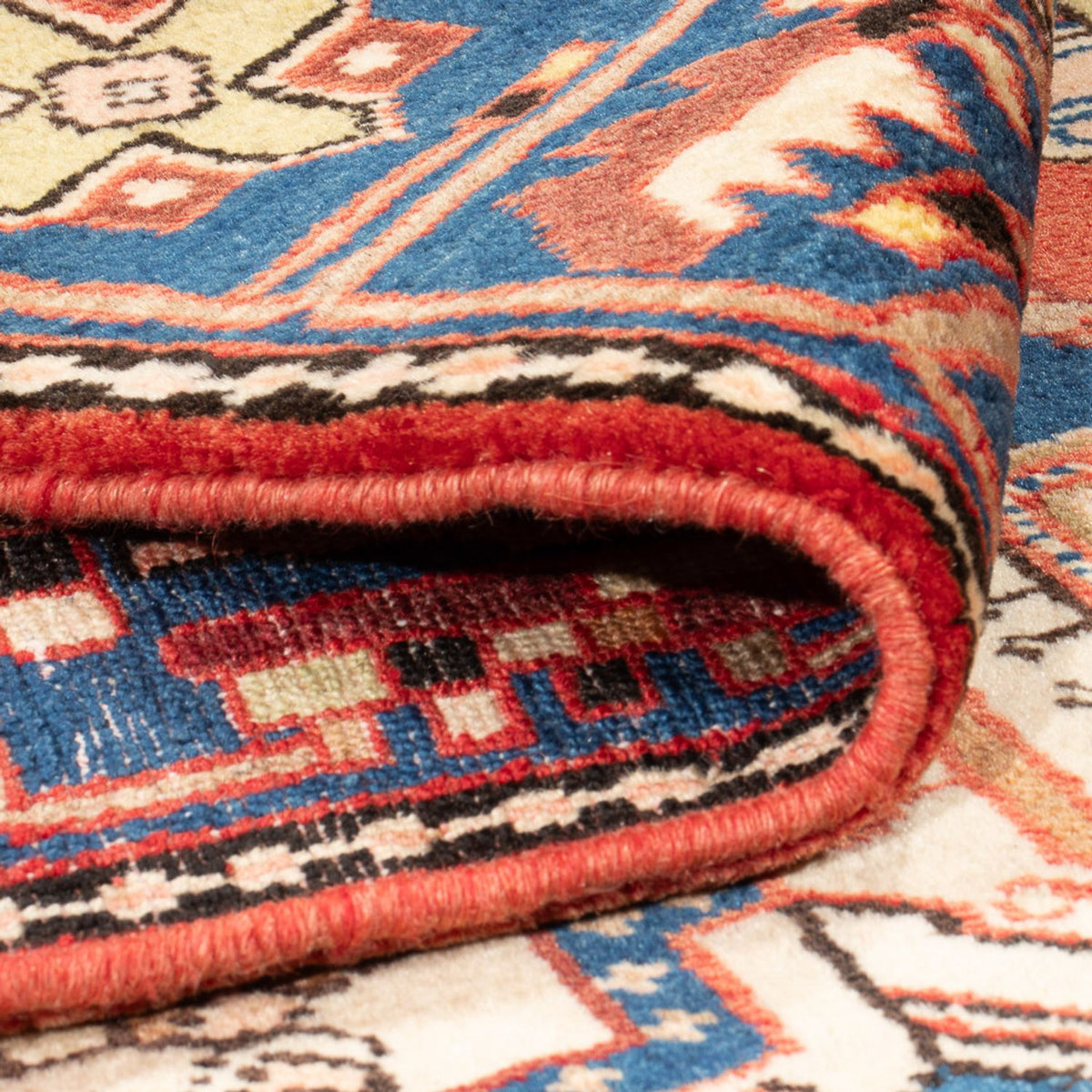 Perski dywan - Nomadyczny - 203 x 140 cm - niebieski