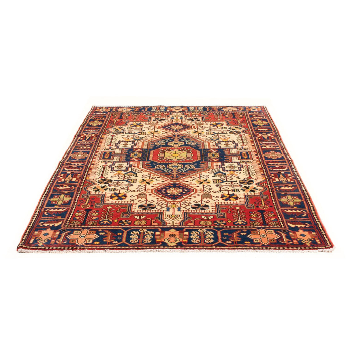 Perski dywan - Nomadyczny - 203 x 140 cm - niebieski