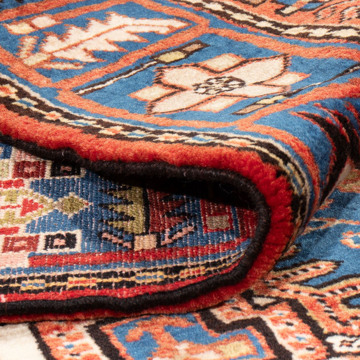 Perski dywan - Nomadyczny - 200 x 140 cm - niebieski