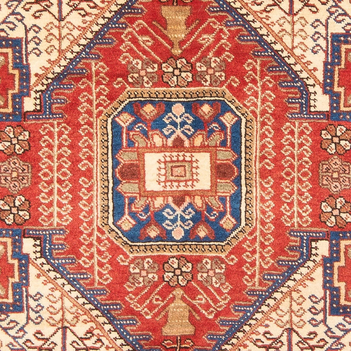 Perski dywan - Nomadyczny - 223 x 140 cm - czerwony