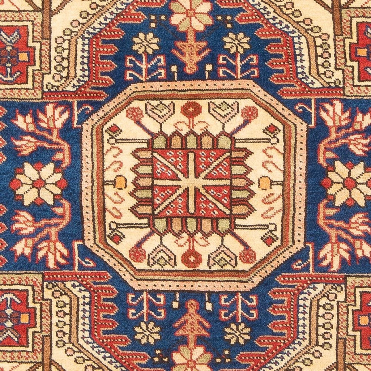 Perski dywan - Nomadyczny - 190 x 136 cm - niebieski