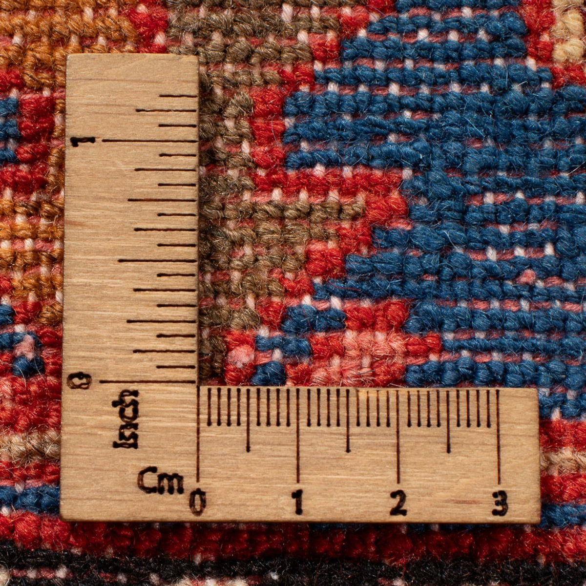 Perski dywan - Nomadyczny - 202 x 143 cm - niebieski