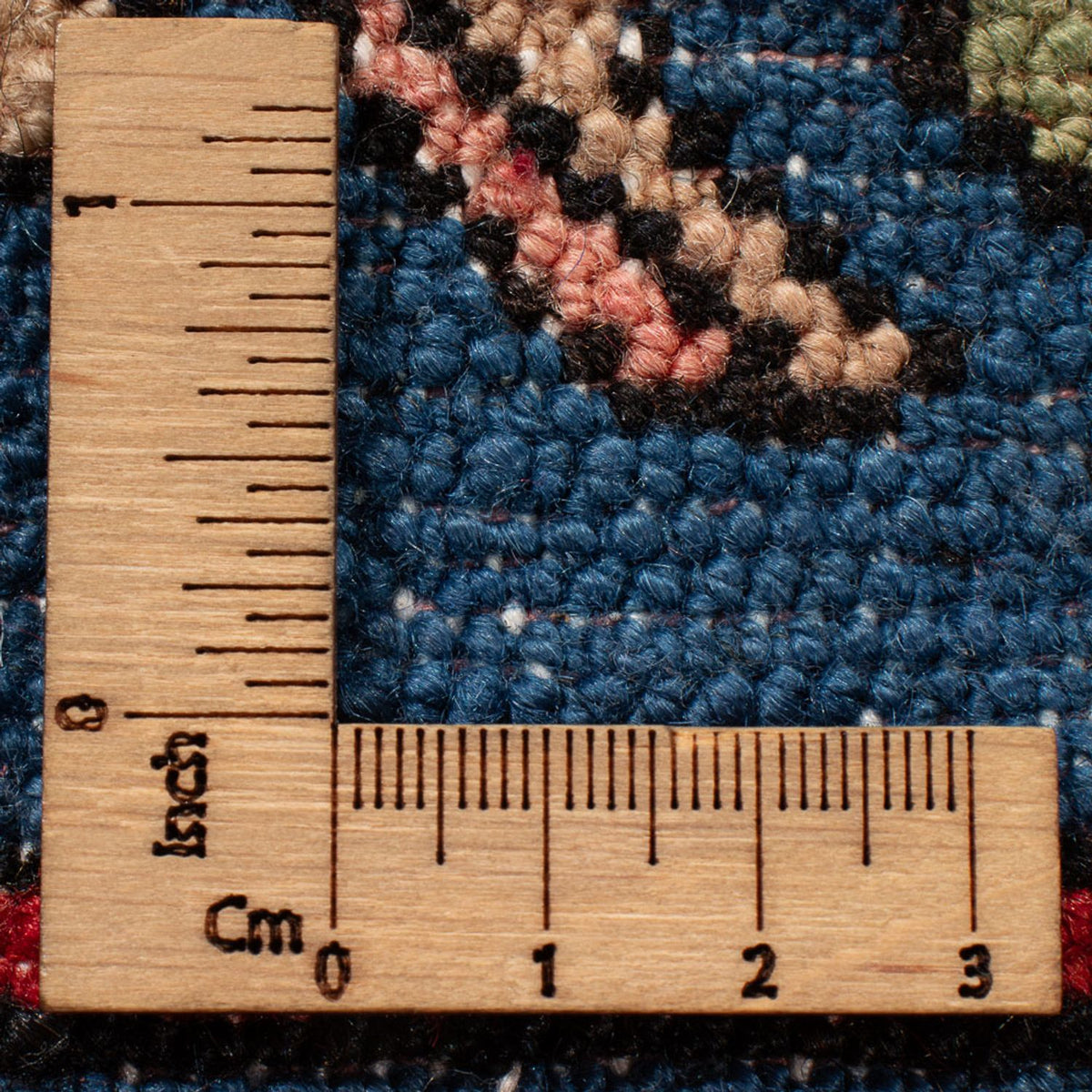 Perski dywan - Nomadyczny - 188 x 136 cm - niebieski