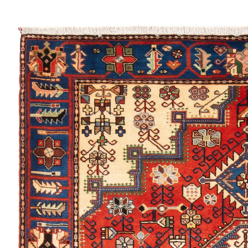 Perski dywan - Nomadyczny - 198 x 140 cm - jasny beż