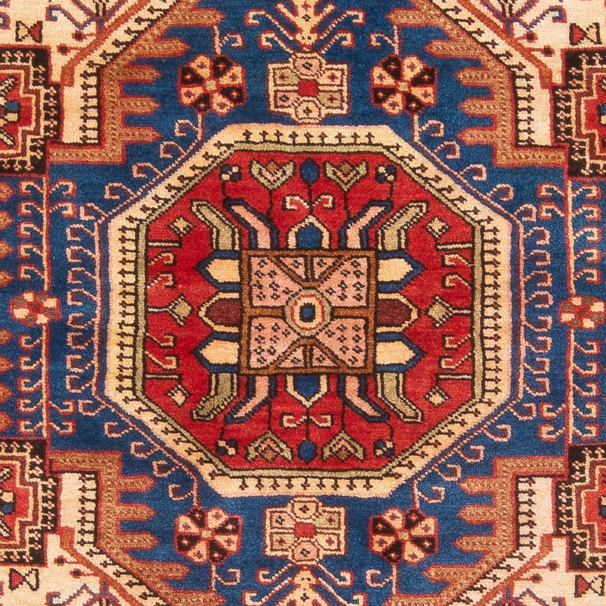 Perski dywan - Nomadyczny - 200 x 130 cm - niebieski