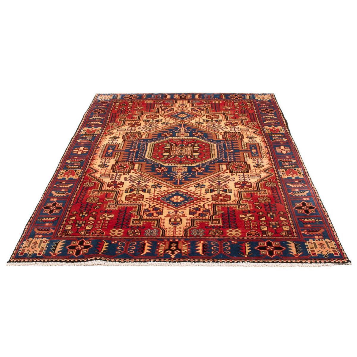 Perski dywan - Nomadyczny - 200 x 130 cm - niebieski