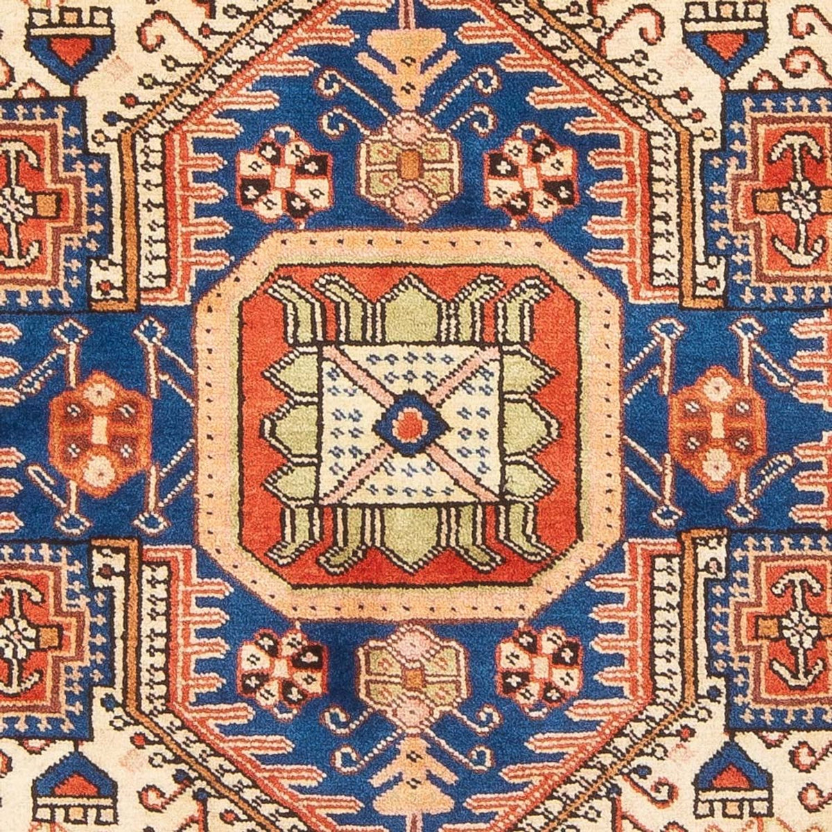 Perski dywan - Nomadyczny - 190 x 140 cm - niebieski