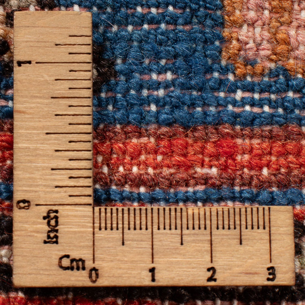 Perski dywan - Nomadyczny - 190 x 140 cm - niebieski