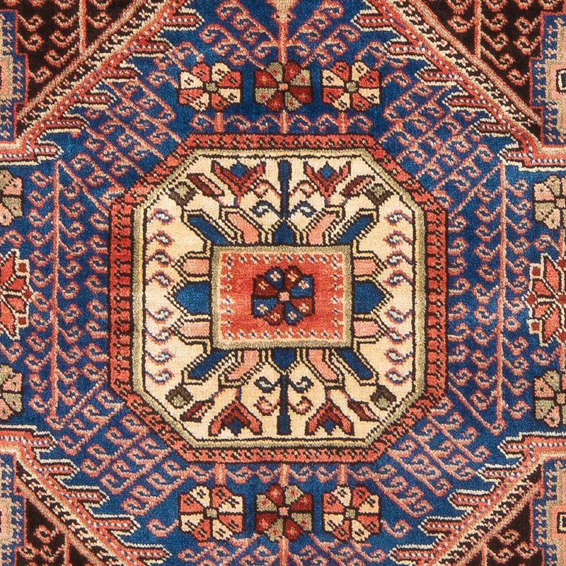 Perski dywan - Nomadyczny - 196 x 151 cm - niebieski