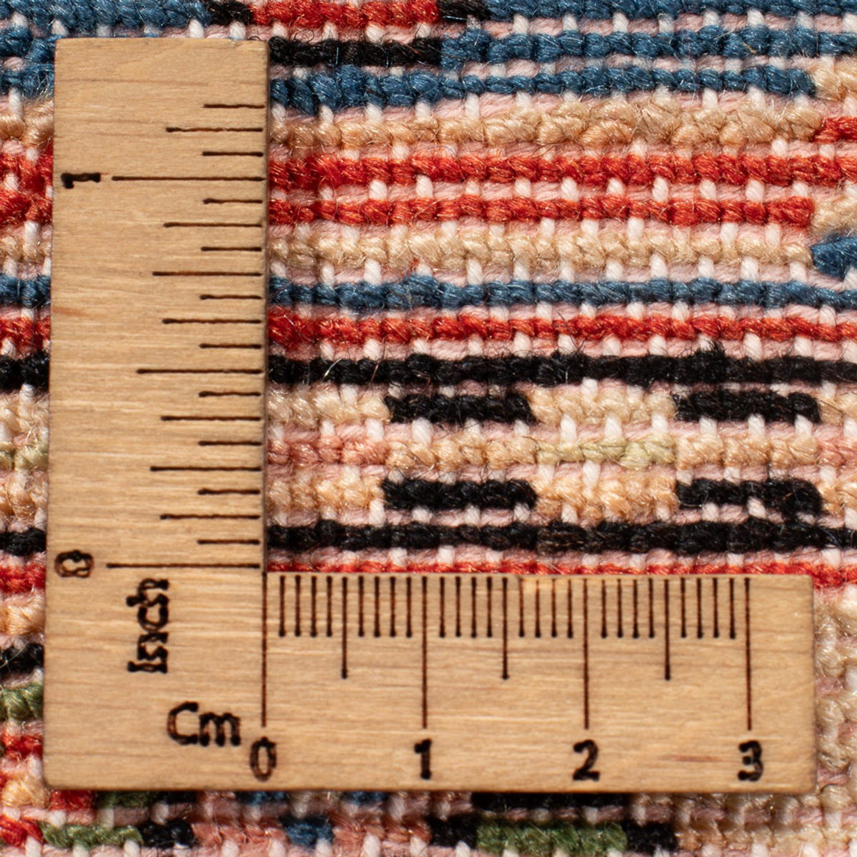 Perski dywan - Nomadyczny - 203 x 132 cm - niebieski