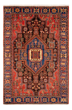 Perski dywan - Nomadyczny - 204 x 142 cm - niebieski