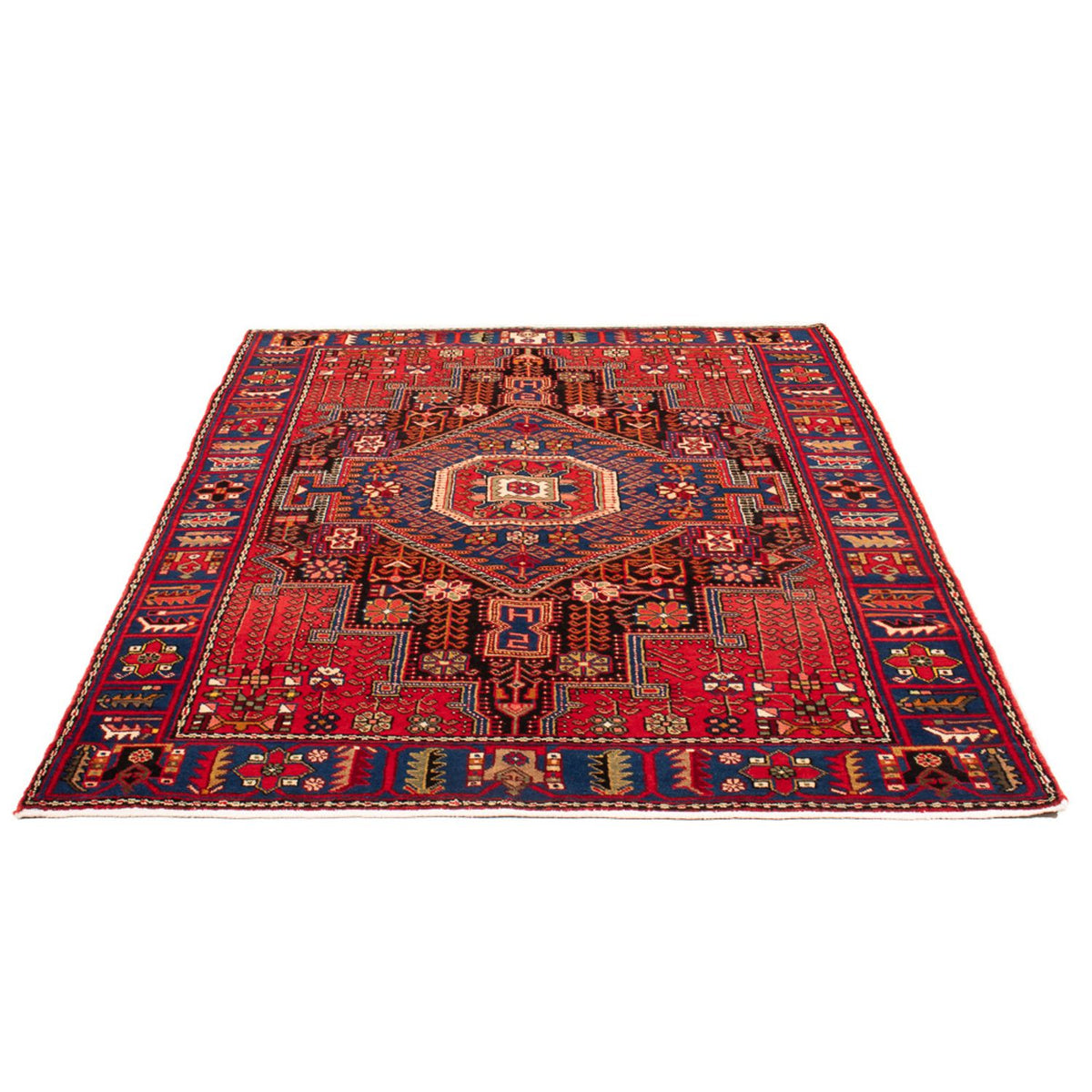 Perski dywan - Nomadyczny - 195 x 136 cm - niebieski