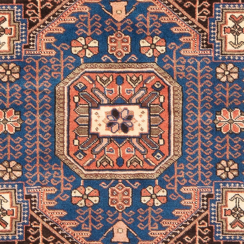 Perski dywan - Nomadyczny - 200 x 146 cm - niebieski