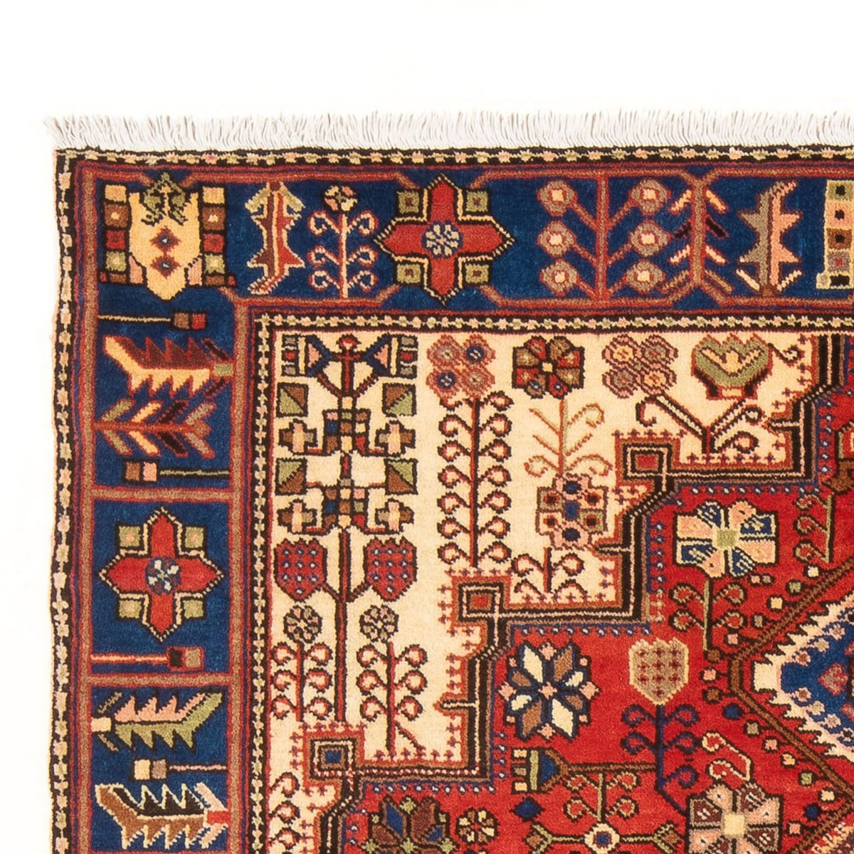 Perski dywan - Nomadyczny - 197 x 150 cm - niebieski