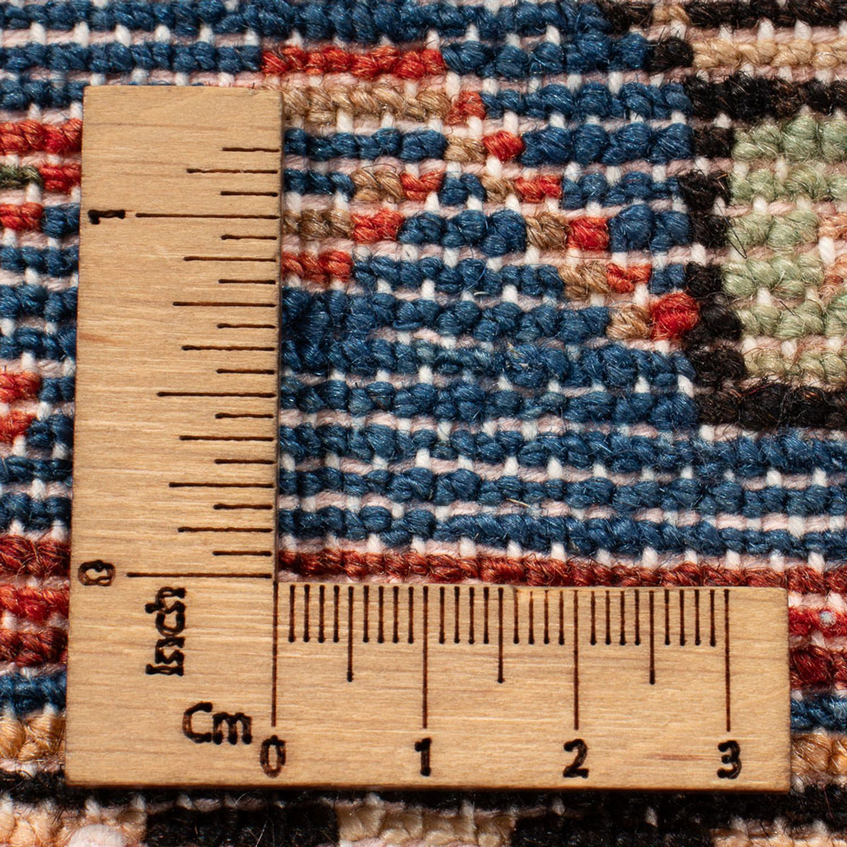 Perski dywan - Nomadyczny - 201 x 150 cm - niebieski