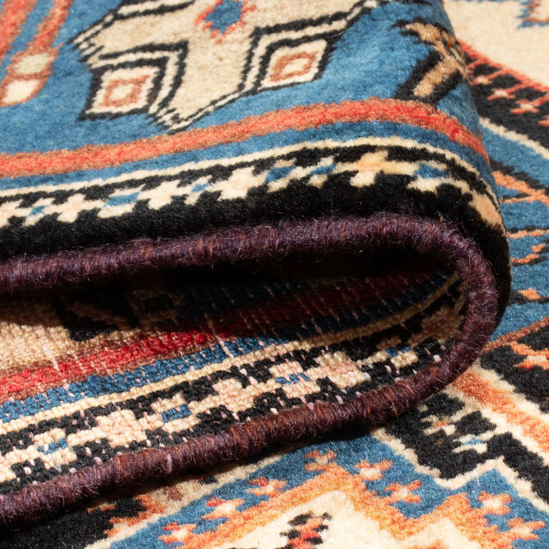 Perski dywan - Nomadyczny - 198 x 137 cm - ciemny beż