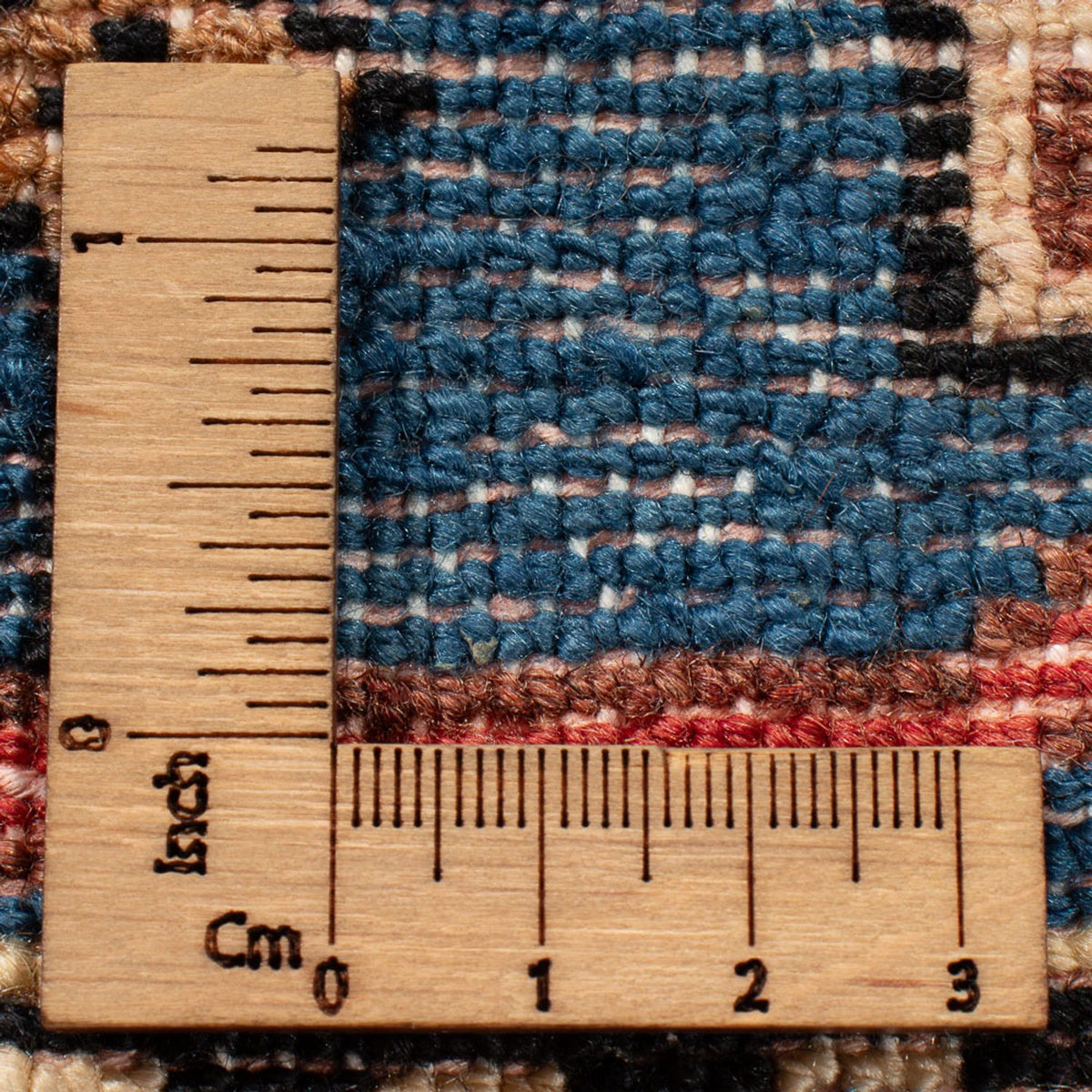 Perski dywan - Nomadyczny - 198 x 137 cm - ciemny beż