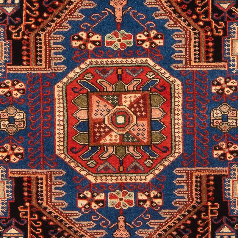 Perski dywan - Nomadyczny - 187 x 136 cm - bordowa czerwień