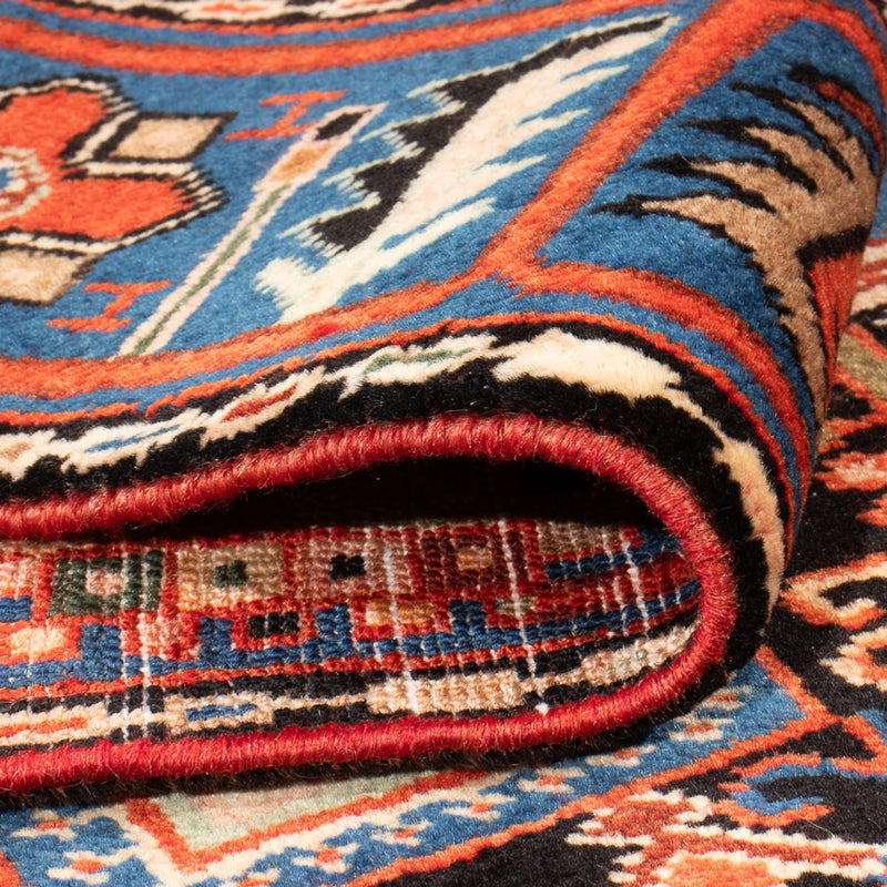 Perski dywan - Nomadyczny - 187 x 136 cm - bordowa czerwień