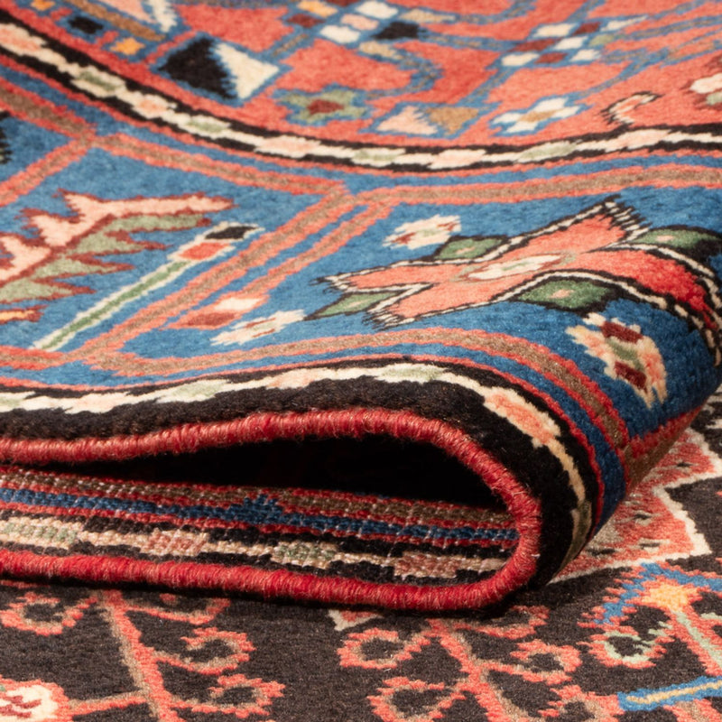 Perski dywan - Nomadyczny - 202 x 148 cm - bordowa czerwień