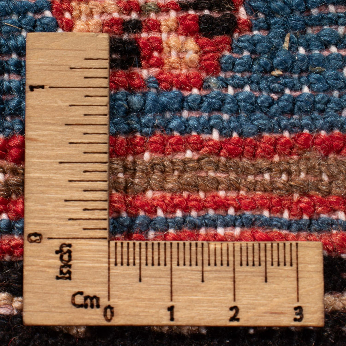 Perski dywan - Nomadyczny - 202 x 148 cm - bordowa czerwień