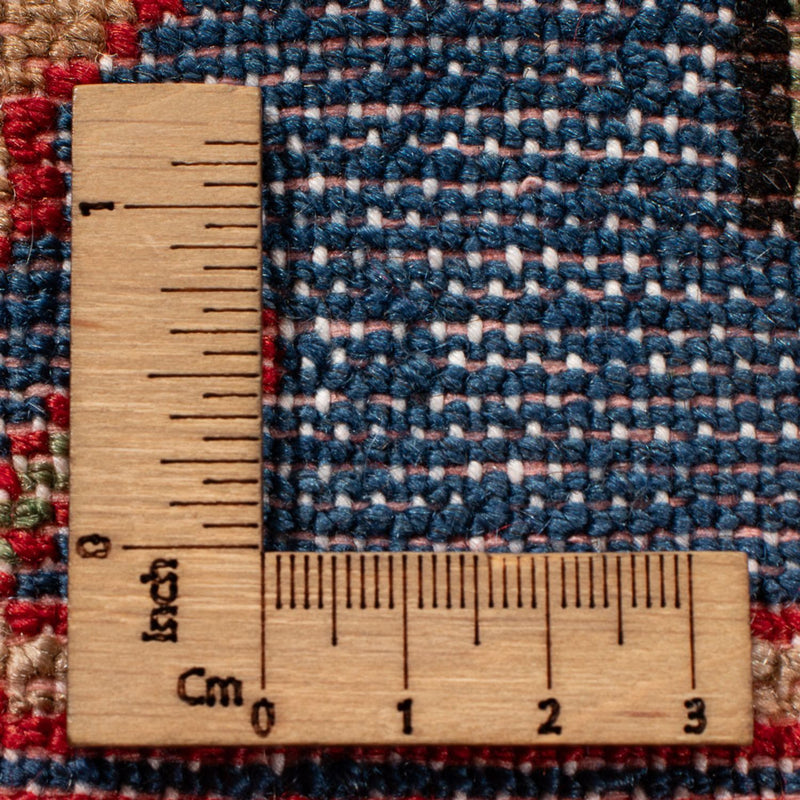 Perski dywan - Nomadyczny - 200 x 147 cm - bordowa czerwień