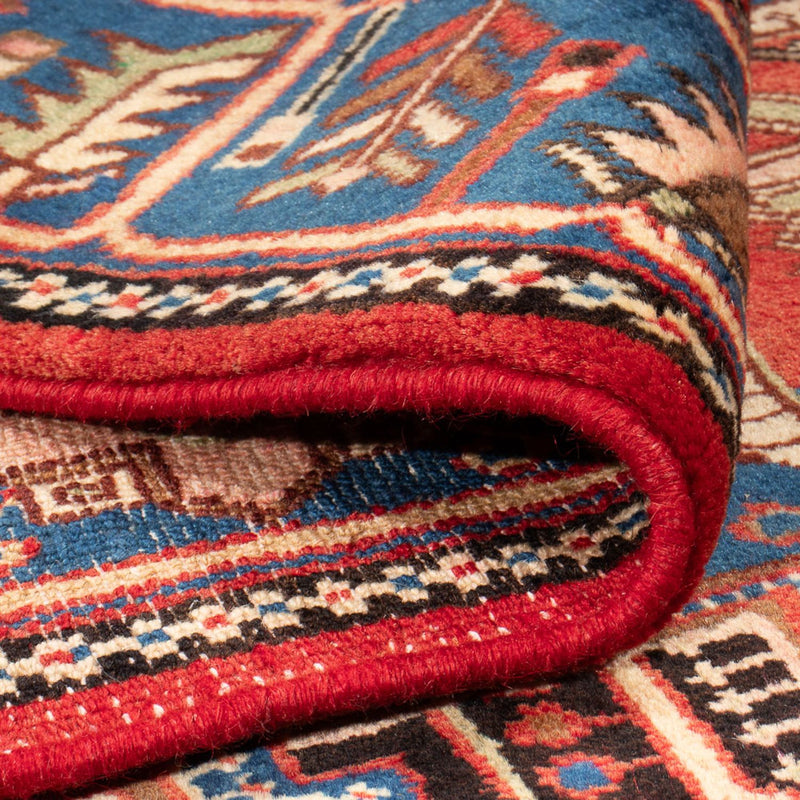 Perski dywan - Nomadyczny - 206 x 146 cm - bordowa czerwień